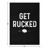Get Rucked Rugby Throw Blanket warm for winter Bed linens warm winter Decorative Sofas Blankets
