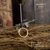 Helldivers 2 Mini Soldier Weapon Pendant Keychain Ornament