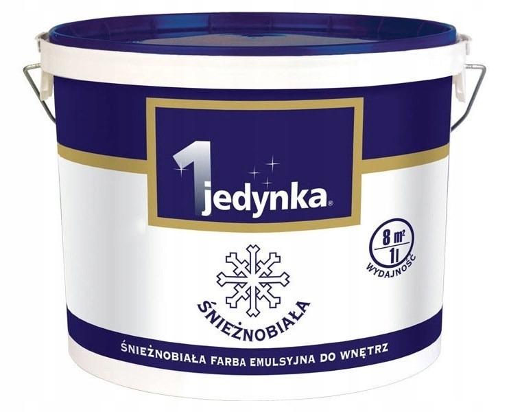 Acrylic Wall Paint Jedynka 5 White Matt 1 Pc
