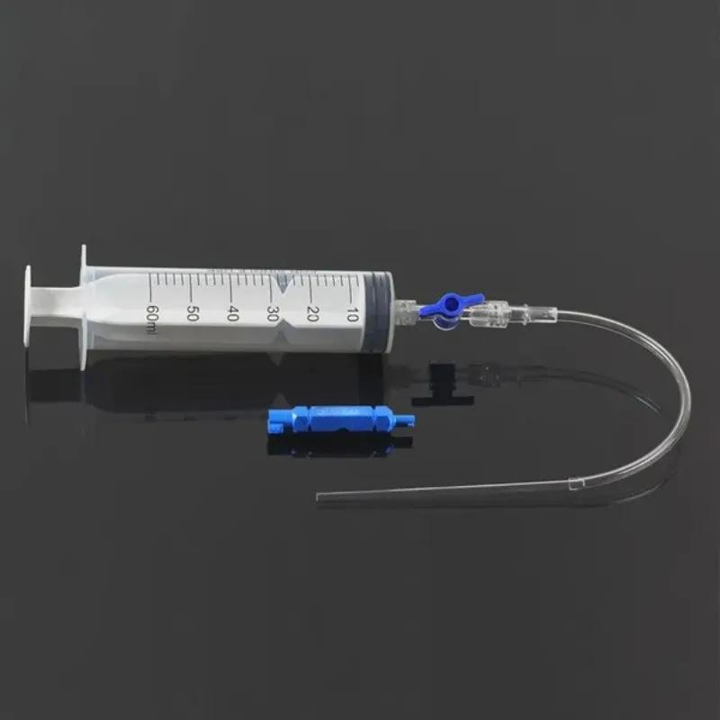 1Pc Bicycle vacuum tire self filling fluid injection tool Mountain road vehicle tire filling fluid injection syringe