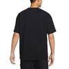 Nike Sportbekleidung Bequeme Mode Vielseitiges Kurzarm-T-Shirt Herren Tops Schwarz IB1383010