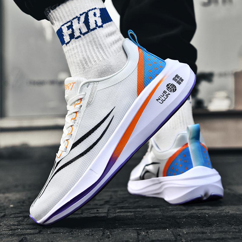 Carbon Plate Running Shoes Casual Men's Shoes 2024 Spring and Autumn Summer New Sports Shoes Fashion Running Shoes