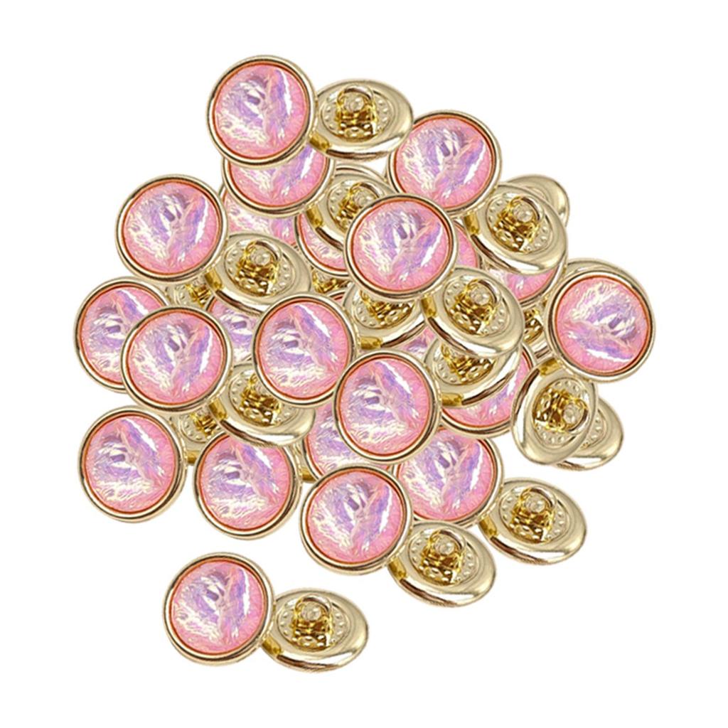 50 Sewing Button Decorative 12mm Single DIY for Shirt Uniform Jeans Jacket Coat