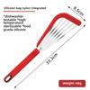 The kitchen anti-scalding frying spatula heat-resistant frying fish spatula all stainless steel spatula home outdoor cooking
