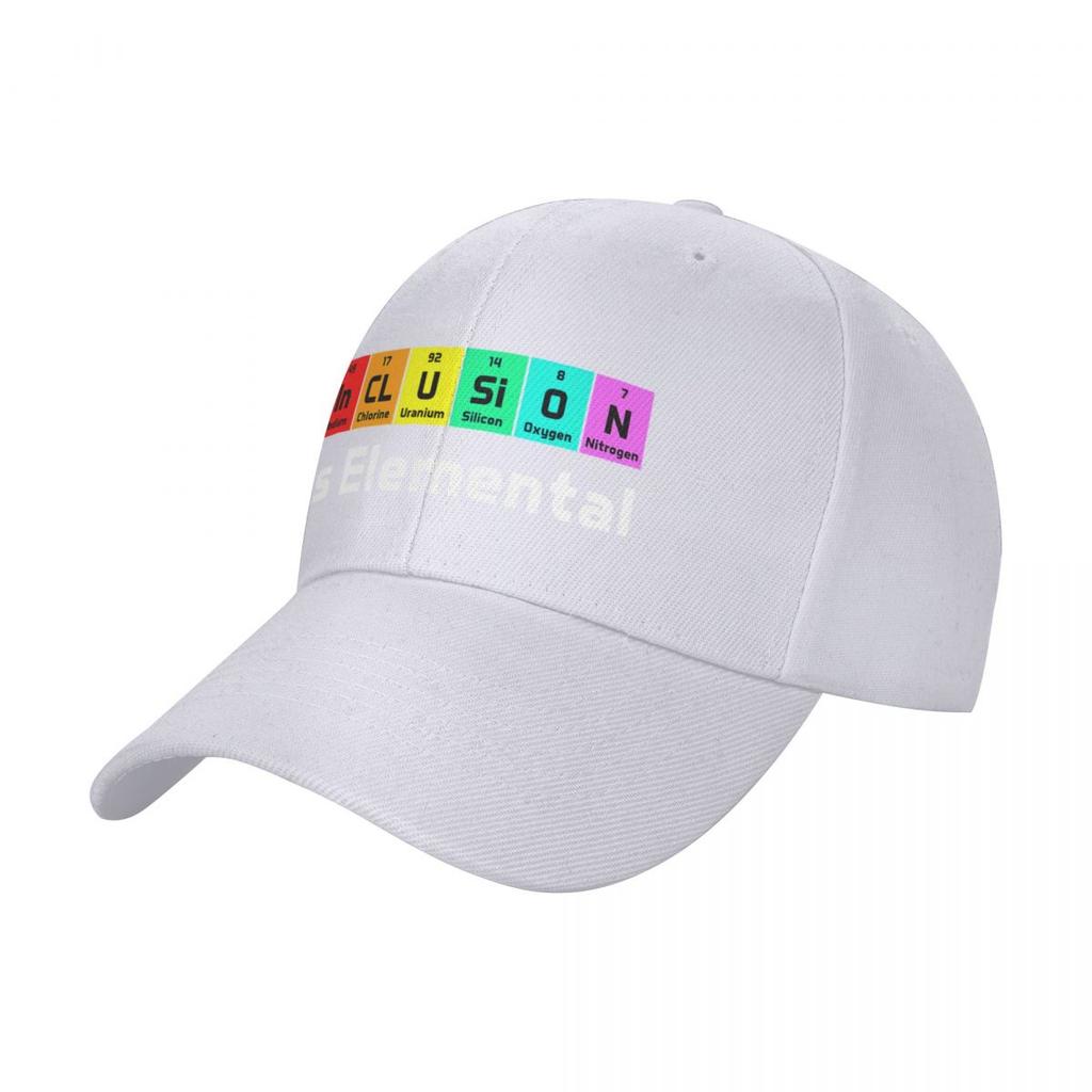 Inklusion ist elementar LGBT-Flagge Gay PrideCap Baseballmütze Designer-Mütze Mütze männlich benutzerdefinierte Mütze Unisex Golfbekleidung Damen