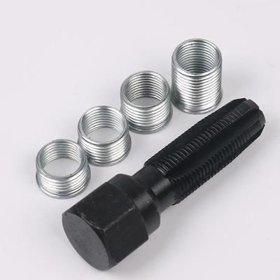 14mm Auto Zündkerzen Reparaturwerkzeug Gewindeschneidwerkzeug Helicoil Gewindereparaturwerkzeug Satz Zündkerzenlochbuchse Für Reparaturteile