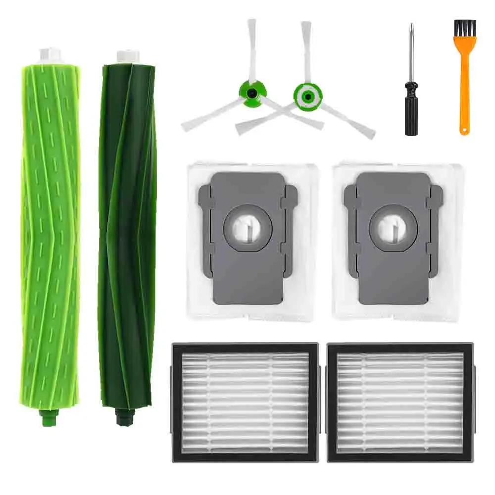 Dust Bag Main Side Brush HEPA Filter Part Compatible For iRobot Roomba E1 E6 E7 i1 i1+ i1 i1+ i6 i6+ i7 i7+ i8 i8+ Robot Vacuum