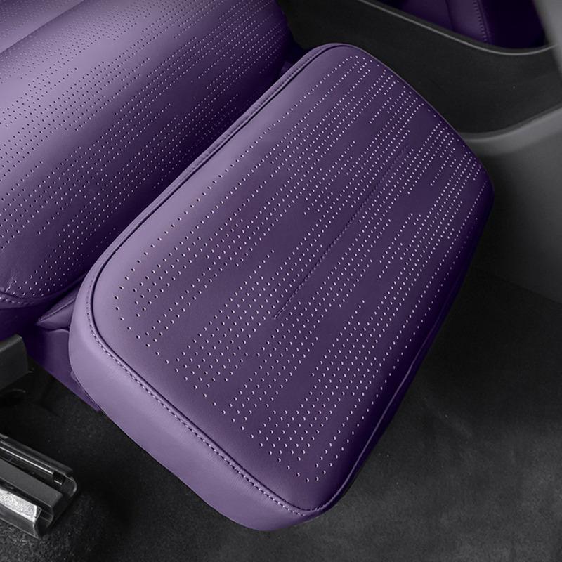 For AVATR 07 06 12 2024 2025 Leg Rest Cover Leather Full Cover Nappa Front Seat Footrest Protector Dustproof Pad Car Accessories
