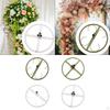 Flower Pole Display Stand Base DIY Crafts Reusable Iron for Home Florist