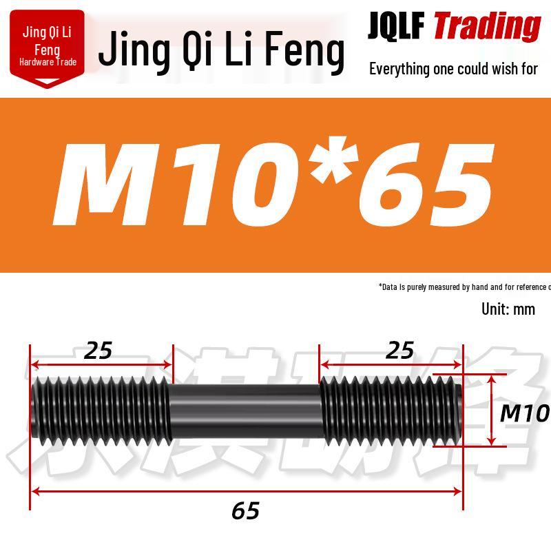 High-Strength Double-Ended Stud Bolt M12-M18 | Grade 8.8 Mold & Press Screw Rod