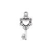 Key Charms Multi Color Alloy Locks Pendants For Romantic Themed Jewelry