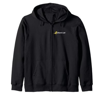 Bruce Lee Kung Fu Kick Zip Hoodie