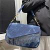 Women'S Gypsy Denim Shoulder Bag Niche Design Light Luxury Japanese And Korean Crossbody Handbag