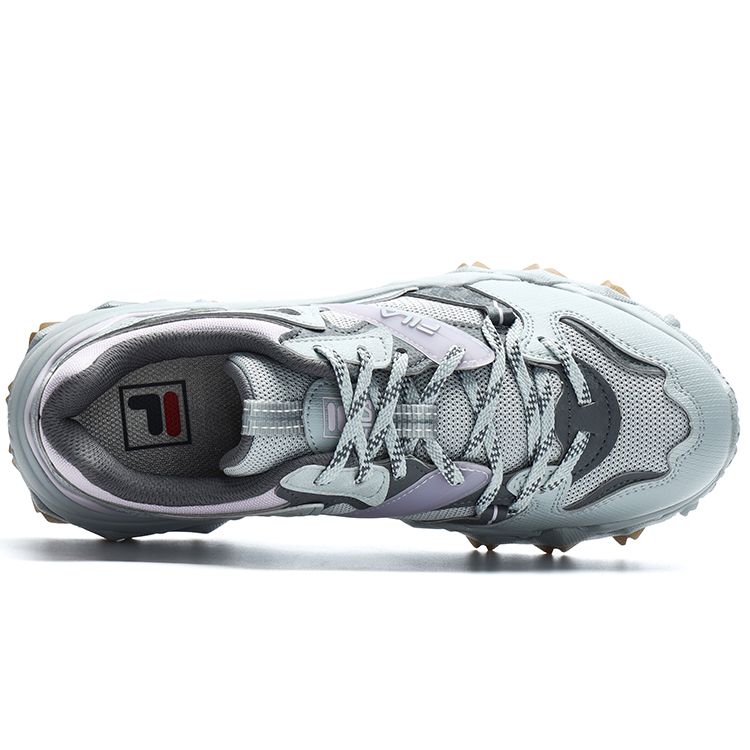 FILA Oakmont 2 Retro Sports Fashion Low-Top Lifestyle Shoes Women sneaker High-Contrast-Gray F12W312109FHC