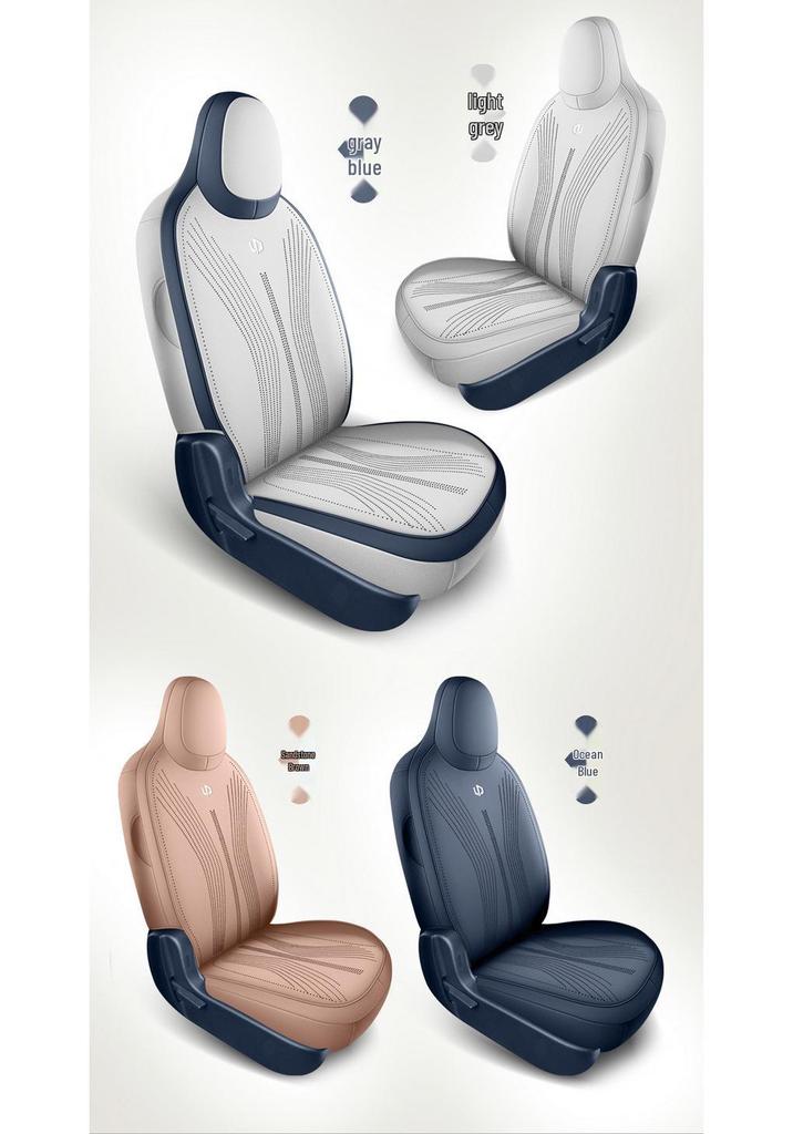 Leapmotor A10 Suede Seat Covers: 26 Models, All-Season Breathable Saddle Pad Car Cushions