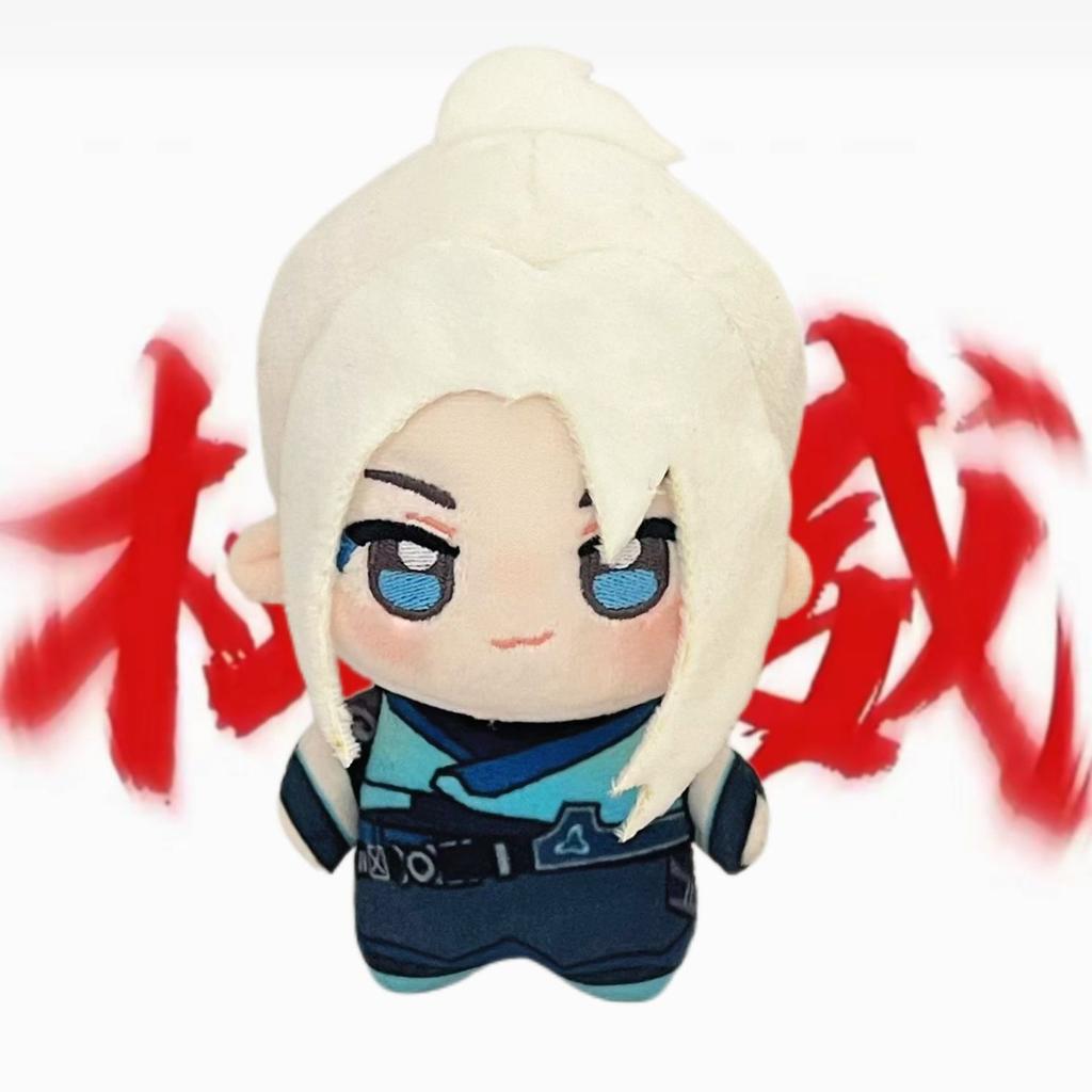 10 cm Seestern Körper Valorant Agenten Jett Plüschtiere Spiel Kawaii Figuren Weiche Baumwolle Gefüllte Puppe Ornament Kindergeburtstagsgeschenk Spielzeug
