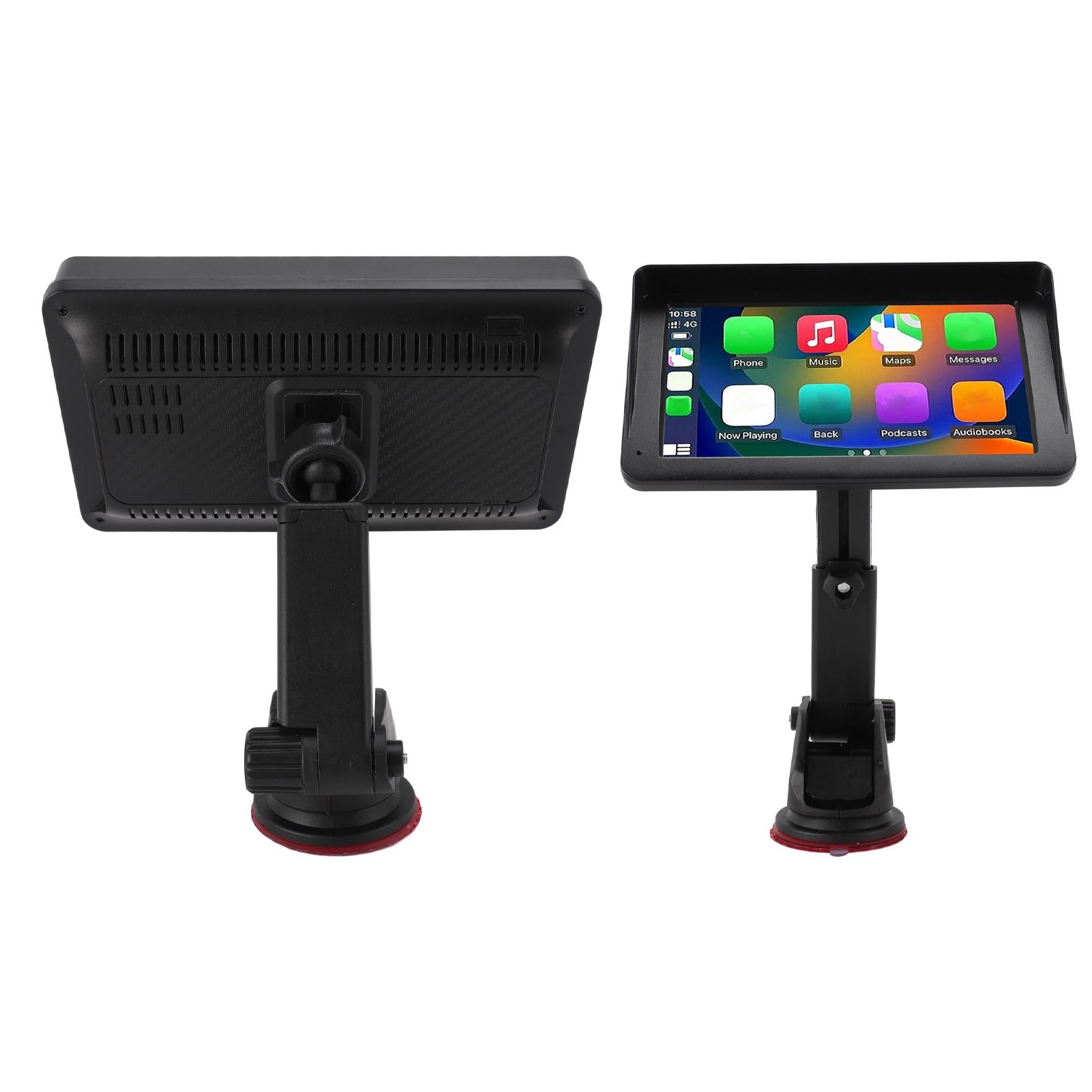 

Car Stereo 7 Inch HD Portable Car Stereo for Mirror Link with Voice Control Navigation Backup Camera for All Cars