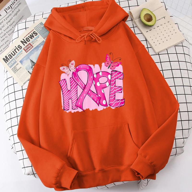 (Unisex-Hoodie)Neue Brustkrebs Druck Hoodies Unisex Harajuku Hip Hop Streetwear Casual Sweatshirt für Unisex und Frauen
