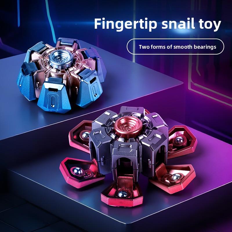 New Steel Beads Fidget Spinner Rotational Deformation Hand Spinner Puzzle Stress Relief Toys for Adult EDC Office Gifts