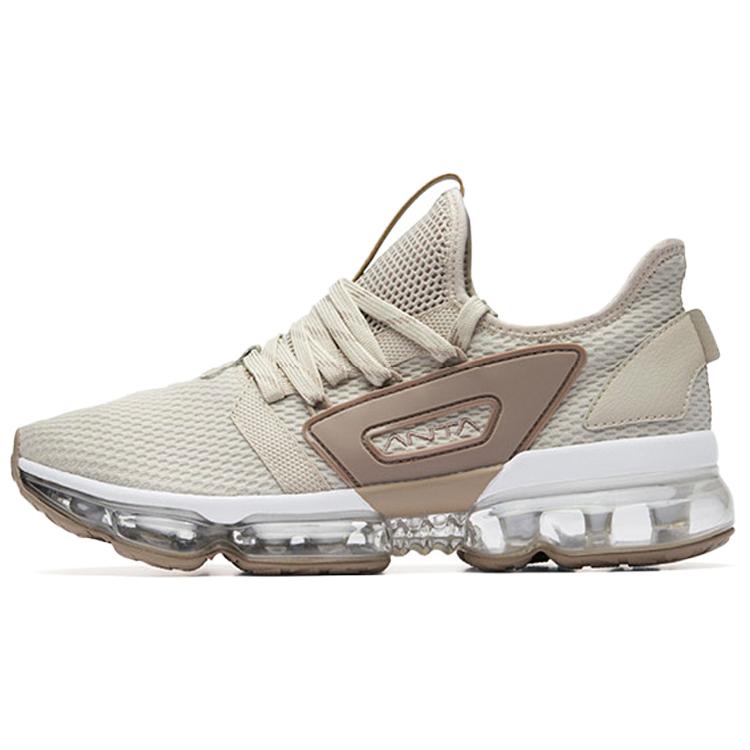 

New Anta SEEED Cushioned Slip-Resistant Low-Top Running Shoes Men s Light Brown 91935503-4 41