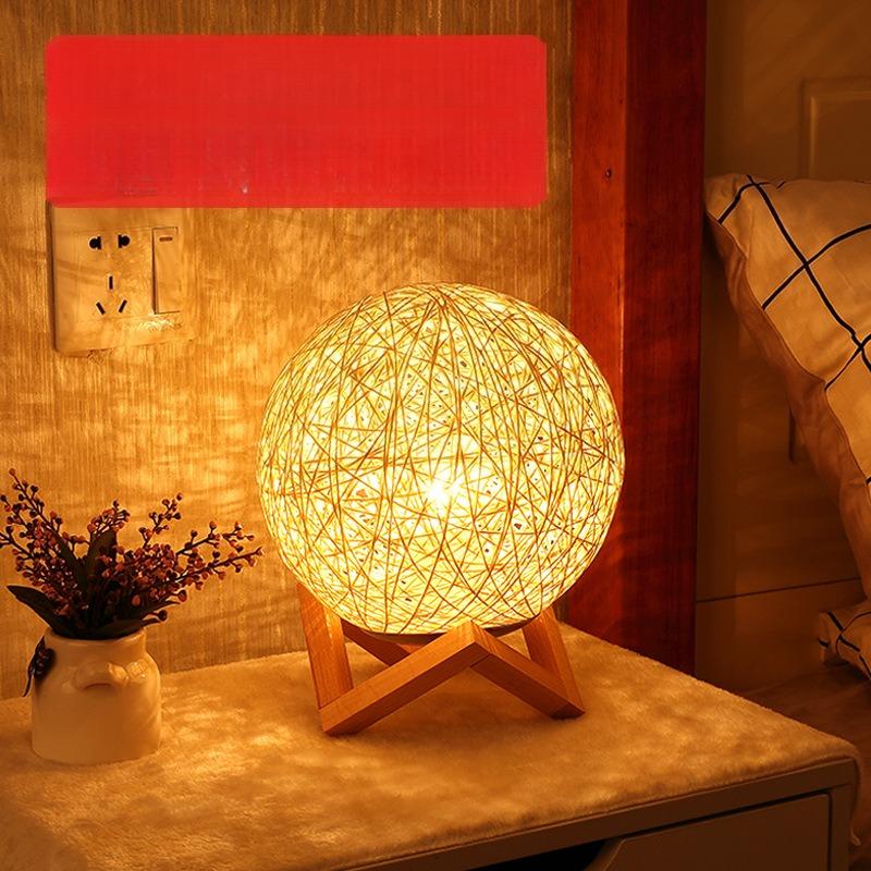 1Pc USB Lighting Portable LED Night Light Homestay Fujimura Starry Sky Projection Moon Light Nordic Bedside Decoration
