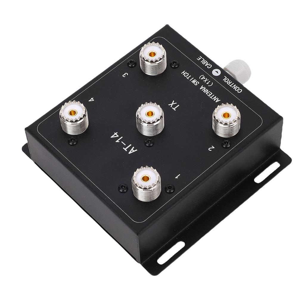 Antenna Switch 4 Way Coaxial Remote 1.8MHz60MHz 50ohm 500W PEP with SO239 Connector