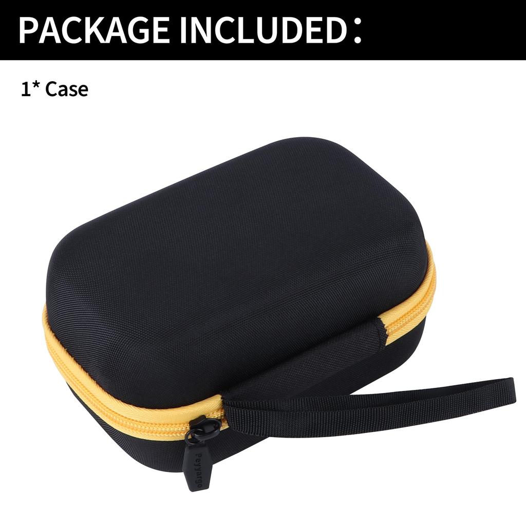 Peyyargo Etui do przechowywania Kompatybilne z multimetrami Fluke 101/106/107 Kieszonkowe (Czarny + Żółty)