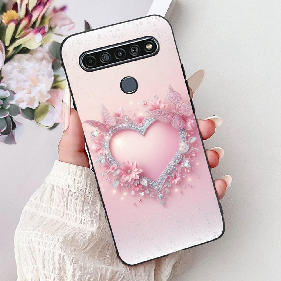 Neue Mode Rückseite für LG K41S K51S 2020 Hülle für LG K40s 2019 LG K42 4G Handyhülle Coole Tiere Luxus Girly Weiches Silikon