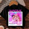 Harajuku Child Clothes Fashion Kids T-Shirt Girls Boys Clothing Kpop Demon Hunter HuntrX Graphic Short Sleeve Tees Tops/