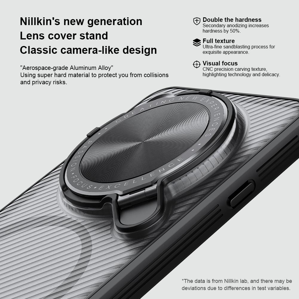 Für OPPO Find X8 Ultra-Telefonhülle Nillkin CamShield Prop Magnetische klare Version Harte PC + TPU-Schale Stoßfeste Rückseite für One Plus 13