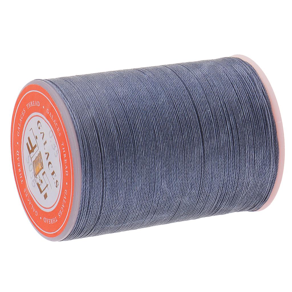 Hand Stitching Waxed Thread Polyester Cord for Leather Craft DIY Shoe Bag Carpet Repair and Beading
