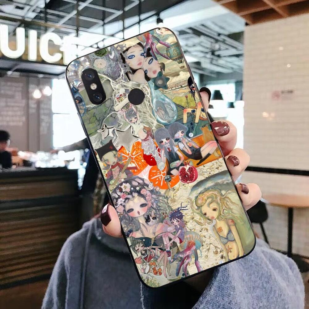 Aya Takano Phone Case For Xiaomi Mi 5X 8 9 10 11 12 Lite Pro 10T PocoX3pro PocoM3 Note 10 Pro Lite