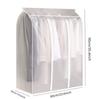 Thickened Clothes Dust Cover Clothes Storage Waterproof Dustproof For Garment Suit Protector Organizer Wardrobe Coat Hanging Bag