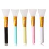 SENKA Free Custom Logo Cosmetic Makeup Tool Facial Mask Applicator Brush Silicone Face Mask Brush