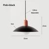 Mid-style Nordic Color Macron Cining Room Bedroom Lighting Chandelier Simple Modern Bauhaus Dining Table Chandelier Study Lamp