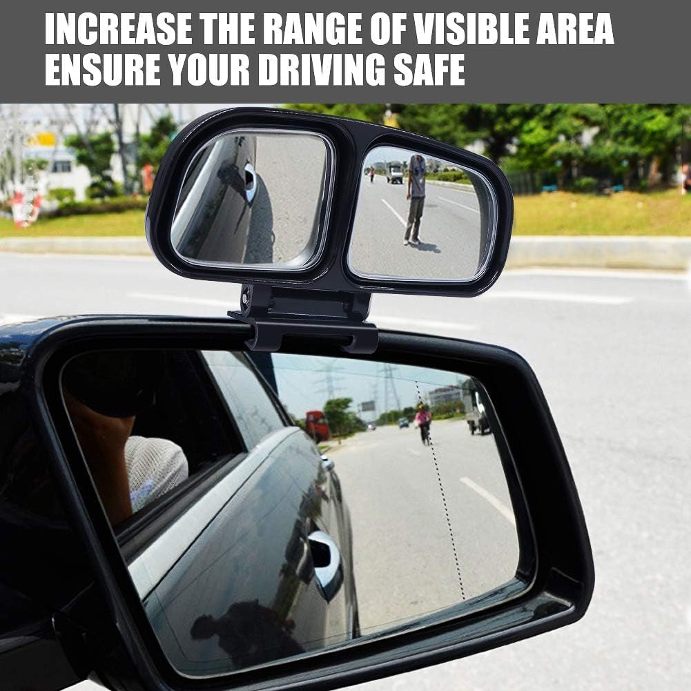 Biqing Automotive Auxiliary Easy Wide Angle Side Mirror for Maximum View Inside the Right Auxiliary for and Wagons Mirror, Installation, Vehicle,
