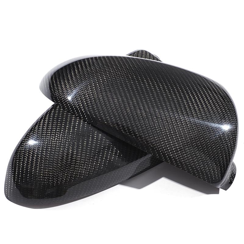 For Mercedes Benz Smart Fortwo W451 2009-2014 Real Carbon Fiber Car Exterior Rearview Mirror Protective Cover Accessories