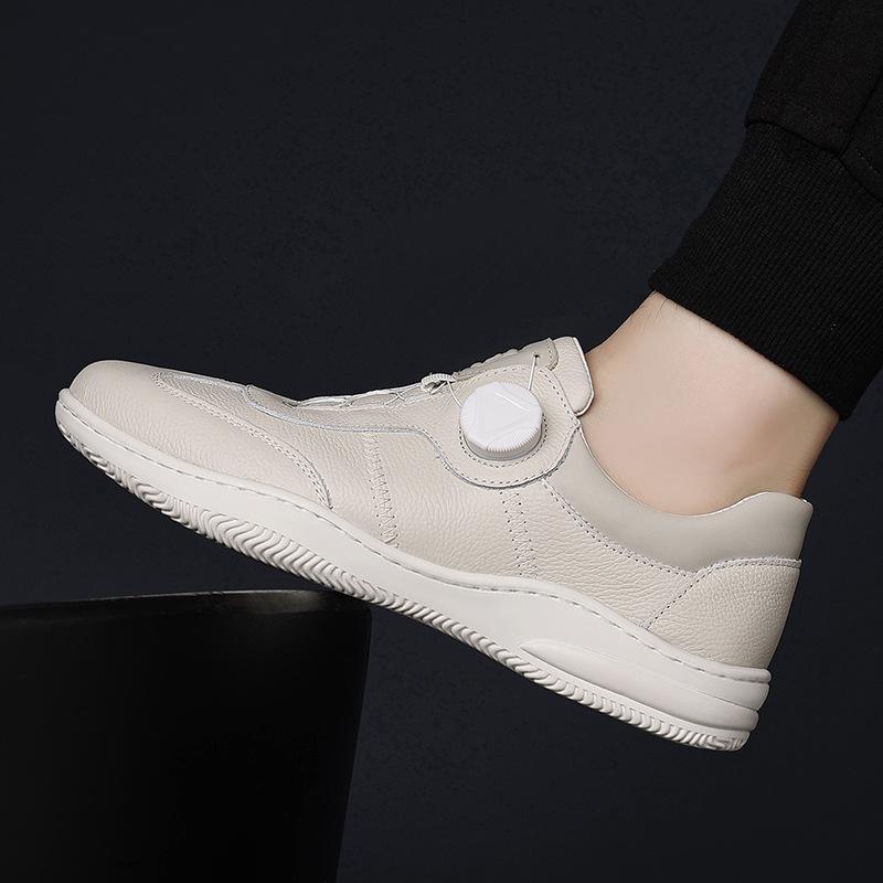 Autumn New Men's Casual Shoes Genuine Leather Men's Breathable Versatile Leather Shoes Men's Shoes