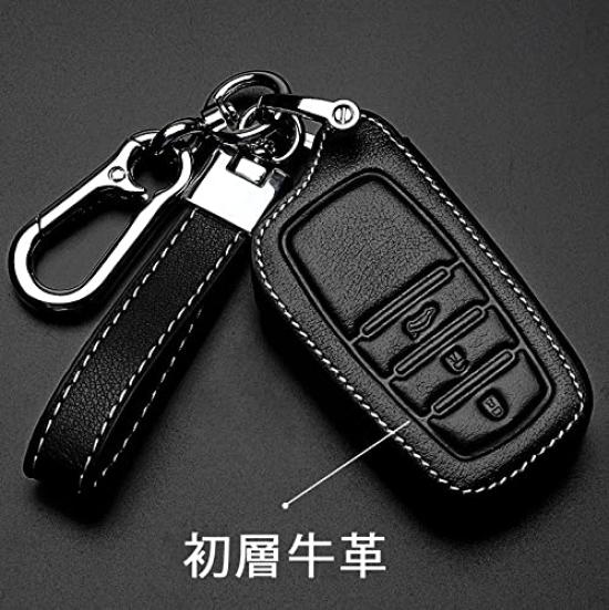 Key Key Key Key Cover Compatible with Toyota New Mark X Prius New Camry Land Cruiser Hiace and 4th RegiusAce and 4th Stylish Leather Key Box for Case,