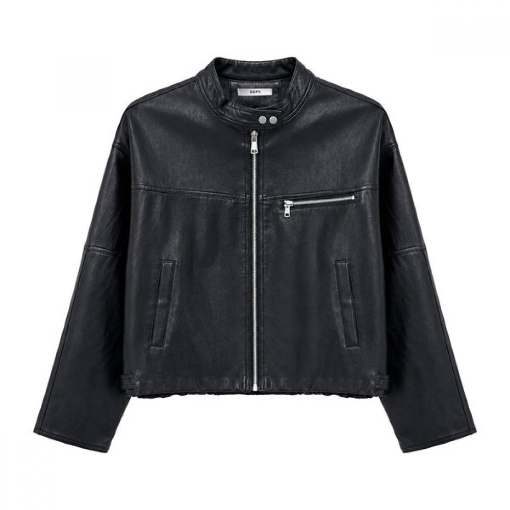 GGPX New York China Neck Zip Up Rider Jacket Gq8jk026f