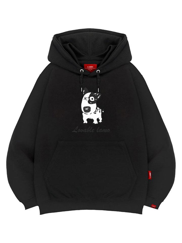 Lovable Dog Hoodie Unisex Big Size M~4Xl (B Type)