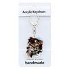 Attack on Titan Acryl Schlüsselanhänger Anhänger, Mikasa Levi Erwin Eren Anime Tasche Ornament