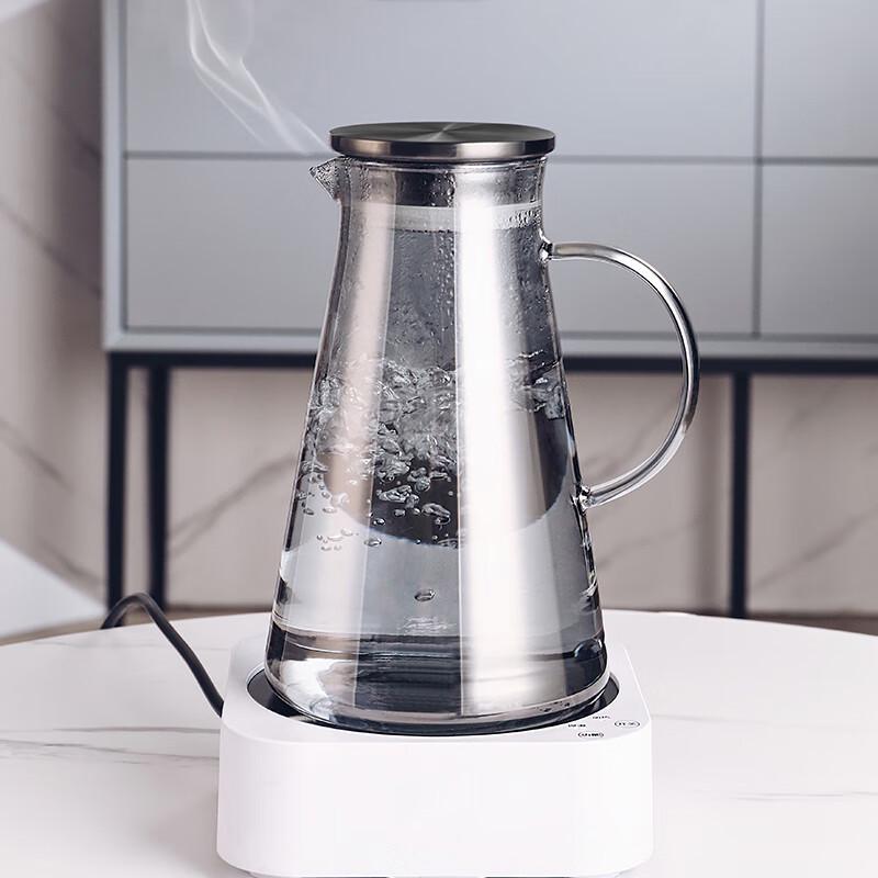 Jarra de Agua de Vidrio de Borosilicato Resistente al Calor