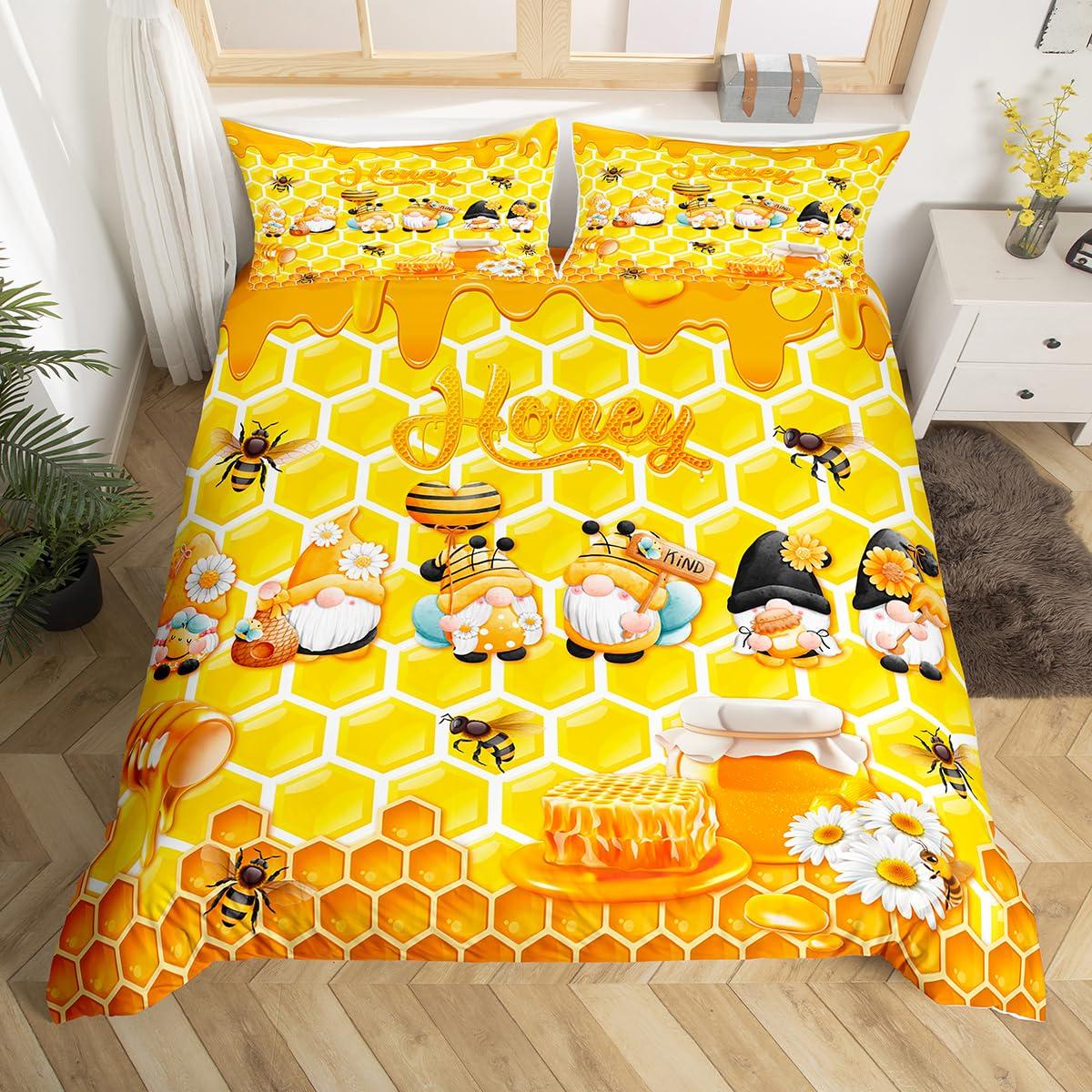 

Comforter Bees S For Kids Boys Girls Teens Queen Size Lightweight Down Bedding Set 2 S 1 Comforter No Quilt Comforter (quilt)-EU Single(135*200cm)3pcs