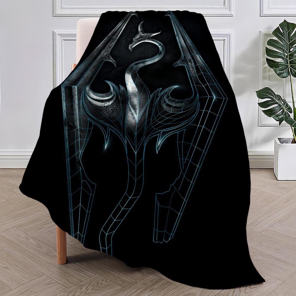Spiel v S-skyrim-s Decke Plüsch E-elder-s Nickerchen Sofa Teppich für Wohnzimmer S-Scrolls Büro Schlafzimmer Geburtstag Zuhause Reise Kinder Geschenke