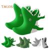 1 Pair Kids Rain Boots Shark Dinosaur Shape Rain Shoes Waterproof Toddler Footwear Anti-Slip Outsole Boots for Boys Girls Hiking Camping