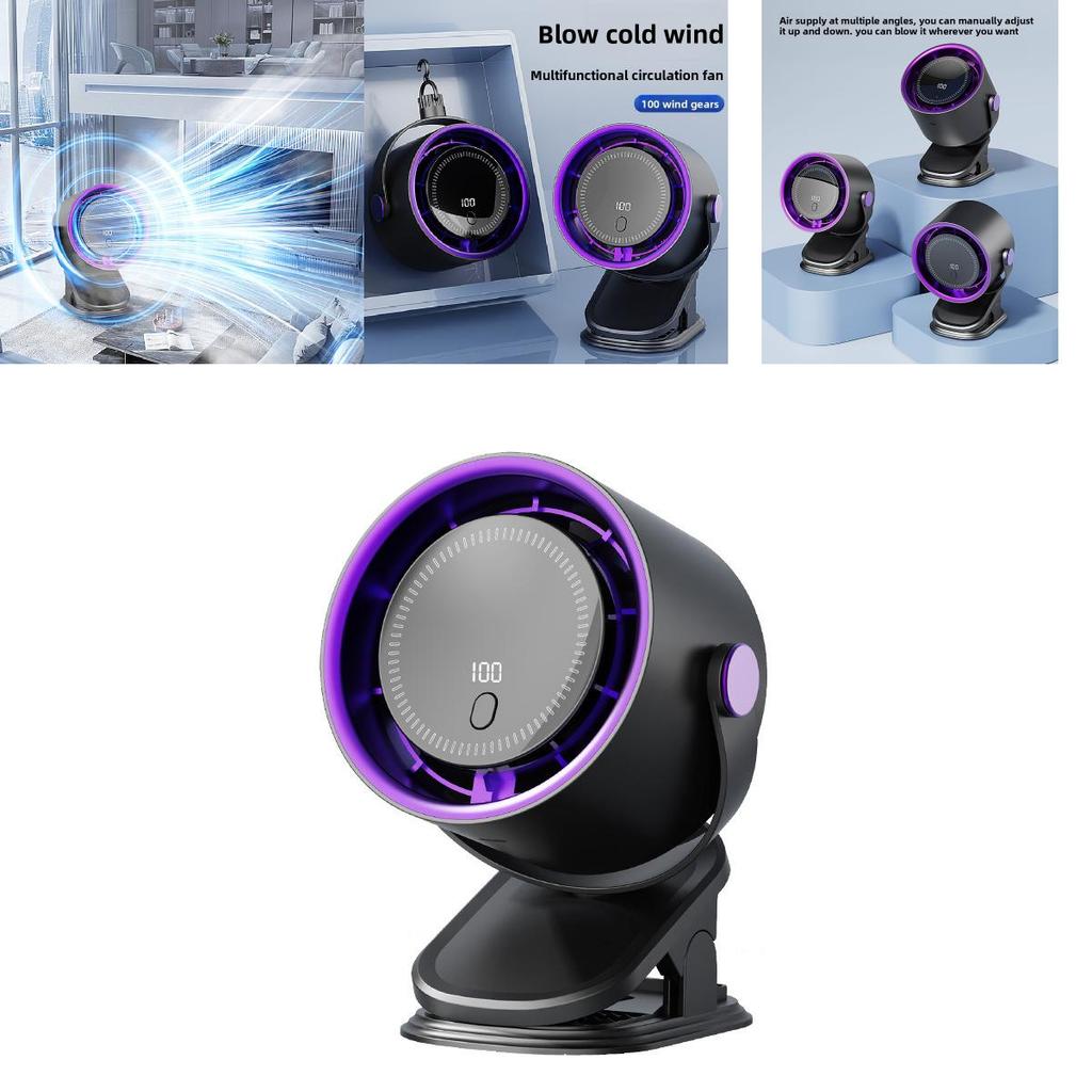 Usb Portable Turbo Blade Fan Settings For Home Office Comfort