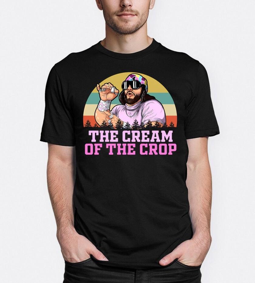 Macho Man The Cream Of The Crop Борьба SP1607 Унисекс Футболка XXXXL