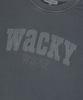 WACKY WILLY Women'S Semi-Overfit Pigment Sweatshirt Gray