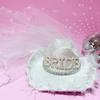 Bride Cowboy Hats Bridesmaids Cowgirl Hat Bachelorettes Party Hat Photo Headpiece